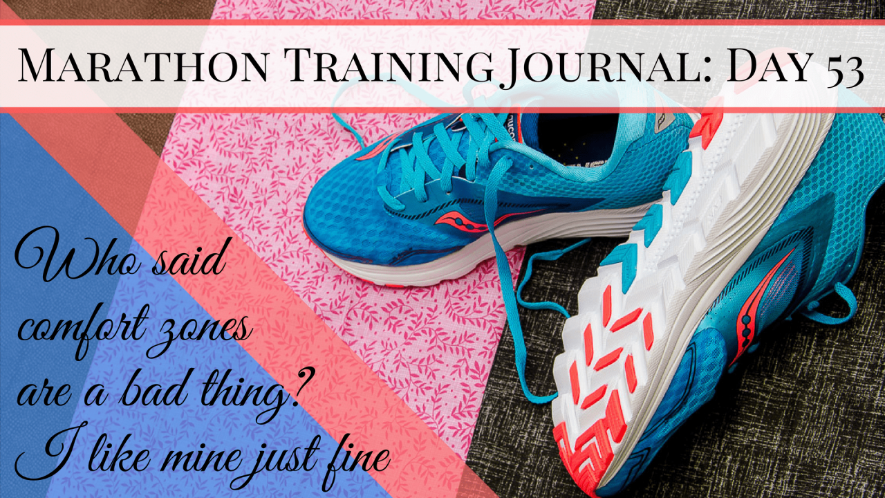 My regular training run is back after interruptions. I missed my routine!