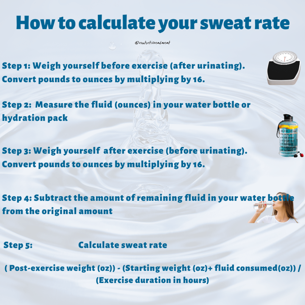 How to Calculate The Sweat Rate Test How to Calculate The Sweat Rate Test